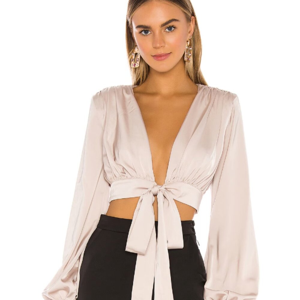 NBD Imogen Top from Revolve in Champagne NWOT!